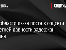 В Ленобласти из-за поста в соцсети пятилетней давности задержан мужчина