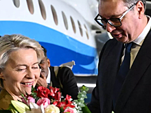 Глава ЕК фон дер Ляйен прибыла в Сербию для переговоров о сотрудничестве с ЕС