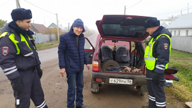 Внимательность сотрудников ДПС ГИБДД Оренбургской области помогла избежать трагедии