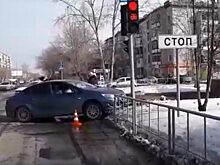 На Ткацком проезде в Тюмени иномарка сбила маленького мальчика