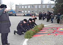 В Балтийске почтили память морских пехотинцев