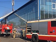 В Иркутске загорелся торговый центр