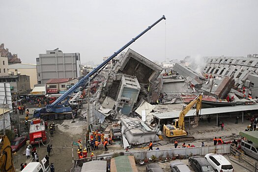 На Тайване число жертв землетрясения возросло до девяти человек