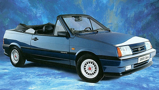 Бельгийцы создали Lada Samara в кузове кабриолет и переделали ВАЗ-2105