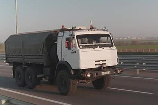 Российские беспилотные автомобили финишировали у Крымского моста