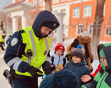 На территории Самарской области госавтоинспекторы провели ряд профилактических мероприятий с юными участниками дорожного движения