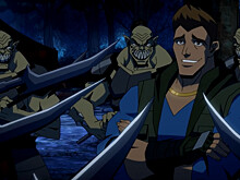 Вышел трейлер Джонни Кейджа из мультфильма Mortal Kombat: Battle of the Realms