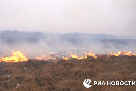 В Магаданской области тушат природный пожар площадью около 360 гектаров