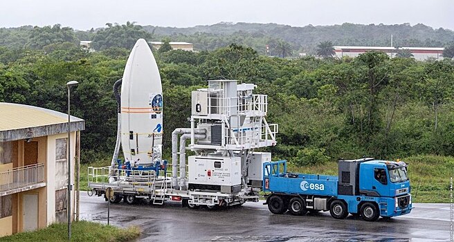 Запуск европейской ракеты Vega вновь отложен