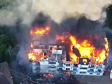 Полсотни человек эвакуировали из полыхавшей 4-этажки в Сочи