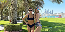 Регина Тодоренко и Наталья Подольская отправились на совместный отдых в Дубае и устроили битву купальников