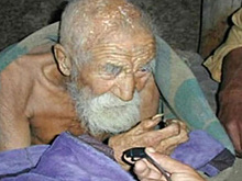Старец готов поделиться секретом 180-летия