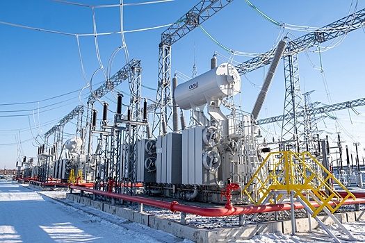 На Амурском газохимическом комплексе построили главный энергообъект