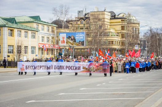 Окружная столица погрузилась в атмосферу самого главного праздника – 80-й годовщины Победы в Великой Отечественной войне