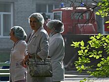 В Новосибирске загорелась Центральная клиническая больница