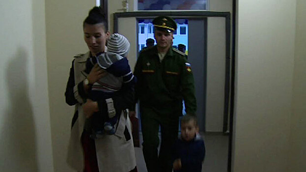 Российские военнослужащие в Абхазии получили ключи от новых квартир