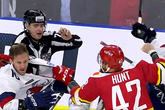 В матче КХЛ «Куньлунь» — «Торпедо» едва не произошло массовой драки