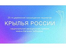 Определены соискатели юбилейной премии &#171;Крылья России&#187;