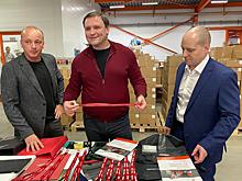 Депутат ГД Сергей Пахомов побывал на производстве сувениров в городском округе Пушкинский