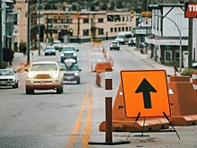 В США авария отправила машину в полет