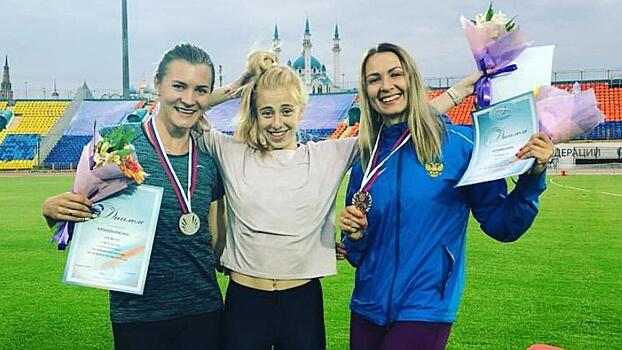 Пять медалей чемпионата России по легкой атлетике привезли вологодские спортсменки