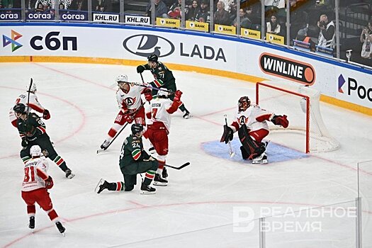 "Ак Барс" проиграл "Автомобилисту" в домашнем матче КХЛ со счетом 3:6