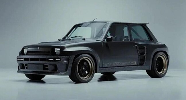 В Сети показали рестомод Renault 5 Turbo Black Edition от Legende Automobiles
