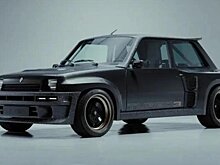В Сети показали рестомод Renault 5 Turbo Black Edition от Legende Automobiles