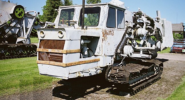 Редкий советский экскаватор ЭТН 142