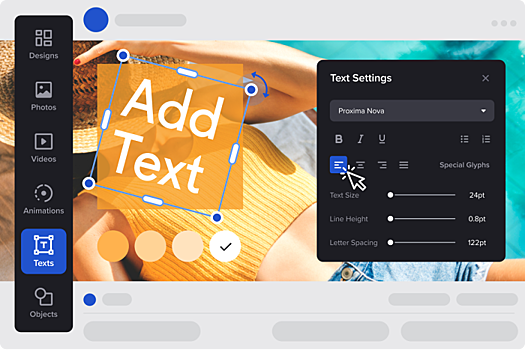 Как на фото добавить текстовую надпись на Андроиде