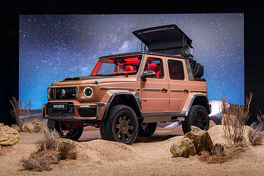 Brabus XL 800 Cabrio: быстроходный кабриолет-великан для миллионеров