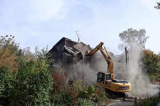 Снос домов начался в Ленинском районе Нижнего Новгорода ради КРТ