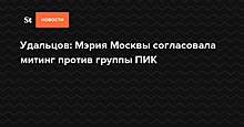 Мэрия Москвы согласовала митинг против группы ПИК