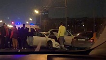 Три человека пострадали в ДТП с такси на юго-востоке Москвы