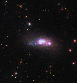 Телескоп «Хаббл» запечатлел «одинокого странника» с драматичной судьбой