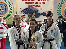 На чемпионате и первенстве России по тхеквондо сборная Приморья заняла второе место