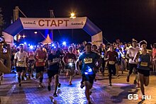 По набережной с фонариками: в Самаре прошёл ночной легкоатлетический забег