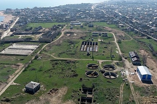 Первые очистные сооружения в Дербенте планируют запустить весной 2023 года