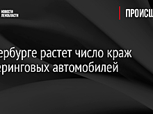 В Петербурге растет число краж каршеринговых автомобилей