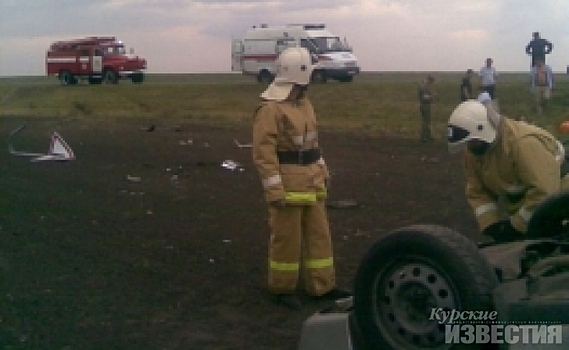 Курская область. В Большесолдатском районе «ВАЗ 2110» слетел в кювет