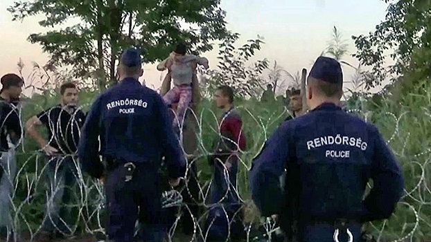 Борьба с нелегальными мигрантами в Венгрии и другие новости Первого канала
