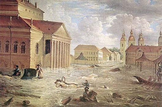 Когда в Петербурге случилось первое наводнение