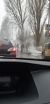 Балашовские чиновники считают нормальным класть асфальт в снег