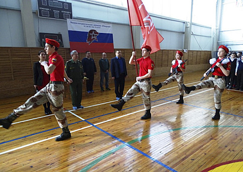 В Чувашской Республике прошел слет юнармейцев