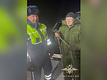 В Оренбургской области сотрудники полиции пришли на помощь рыбакам, застрявшим на Ириклинском водохранилище