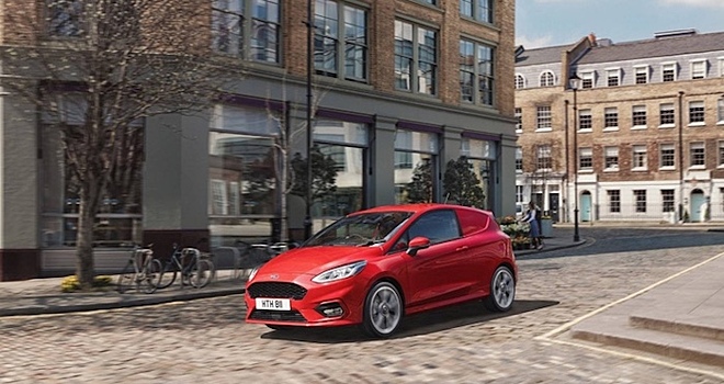 Хэтчбек Ford Fiesta превратили в развозной фургон