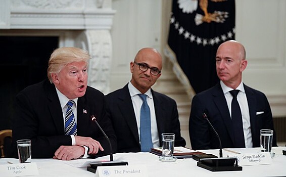 Акции Amazon обвалились на слухах о неприязни Трампа