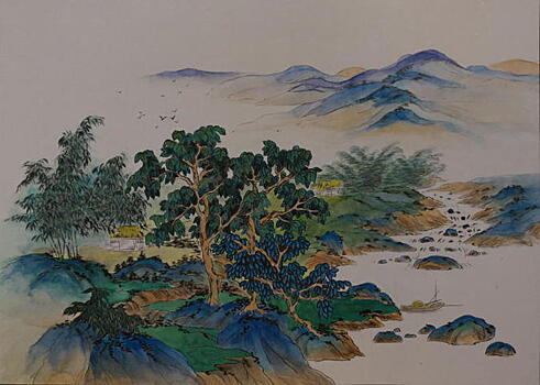 Выставка традиционной китайской живописи открылась в ЦДХ