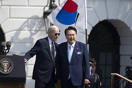 В КНДР раскритиковали визит президента Южной Кореи в США