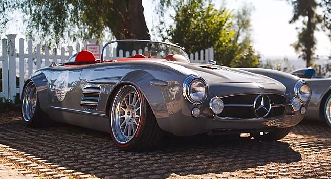 Кто-то посмел превратить легендарный Mercedes-Benz 300SL в необычный рестомод